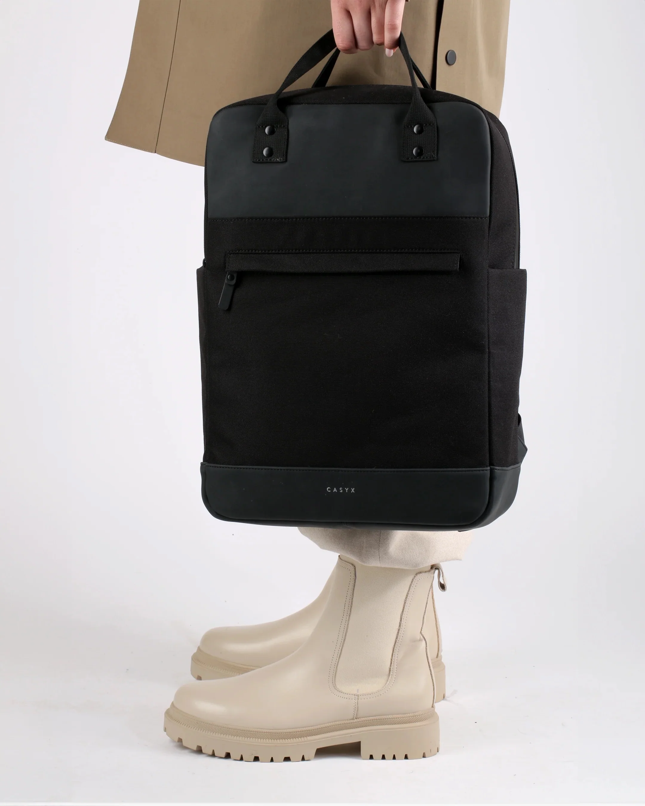 Casyx Storm • Sac à dos imperméable et modulable • Noir - Image 8