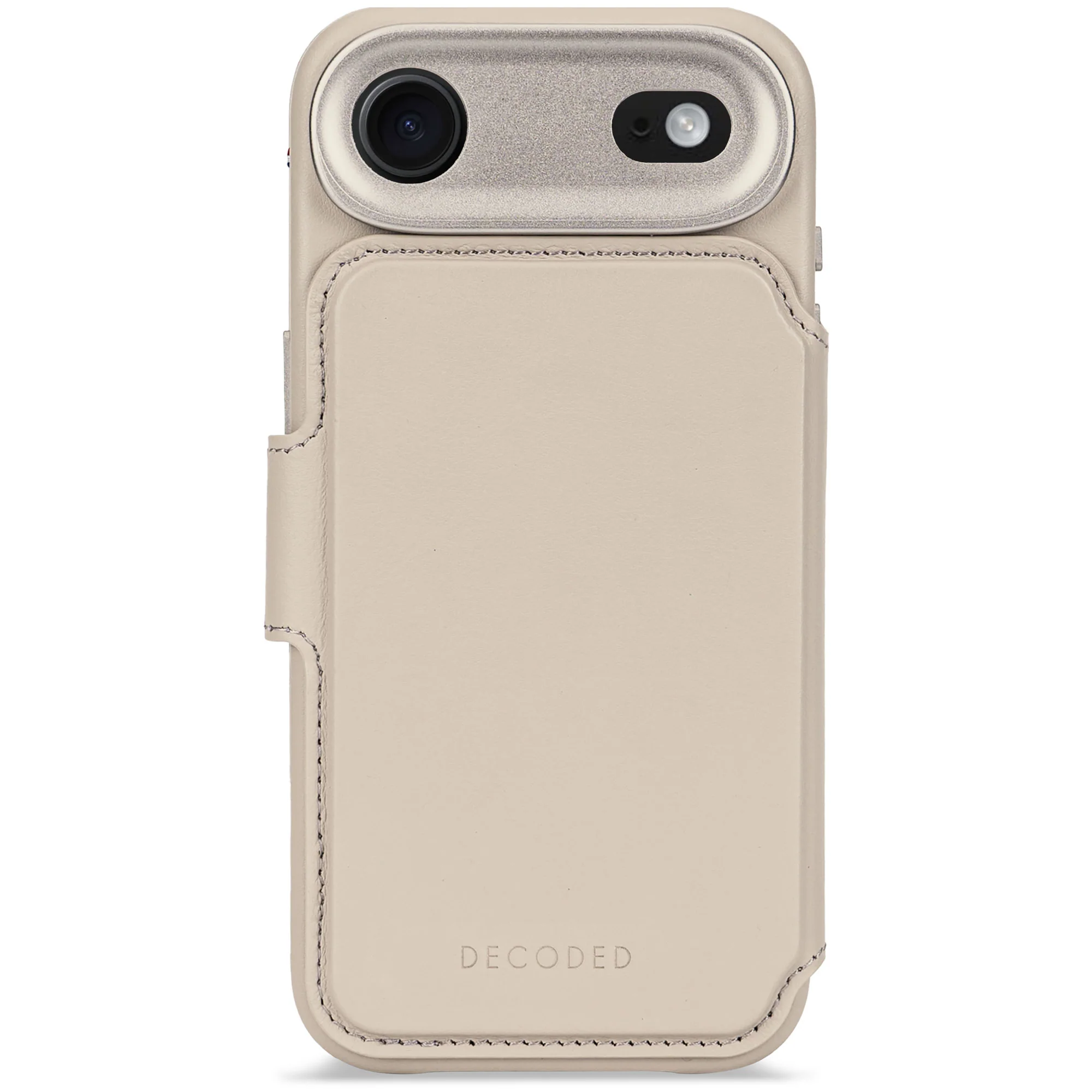Decoded • Etui Portefeuille amovible pour iPhone Air • Argile
