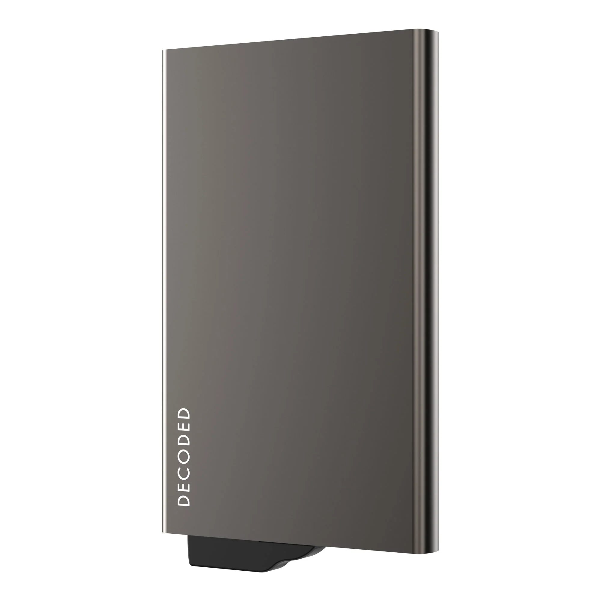 Decoded • Porte-cartes MagSafe • Aluminium • Couleur Titane