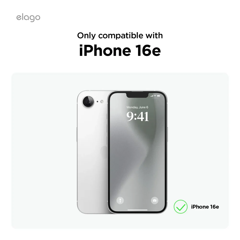 Elago Coque Silicone Magsafe pour iPhone 16e • Joli Rose - Image 2