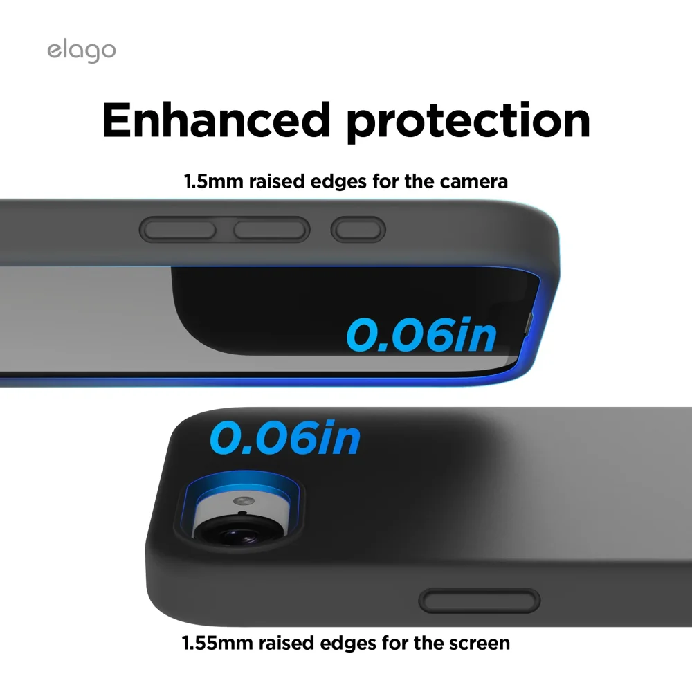 Elago Coque Silicone Magsafe pour iPhone 16e • Joli Rose - Image 5