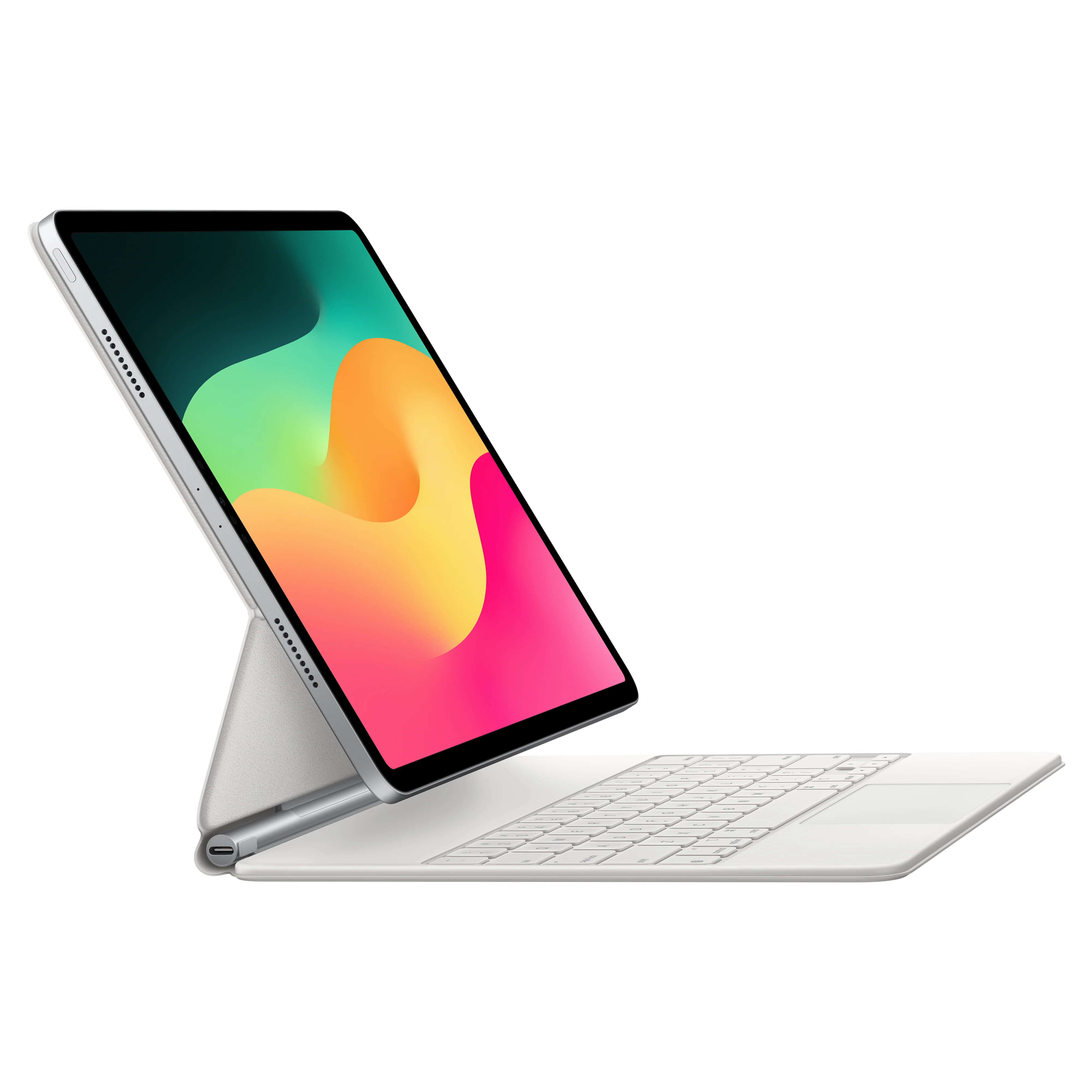 iPad Air 13" M2 • Magic Keyboard • Suisse-Français • Blanc - Image 3
