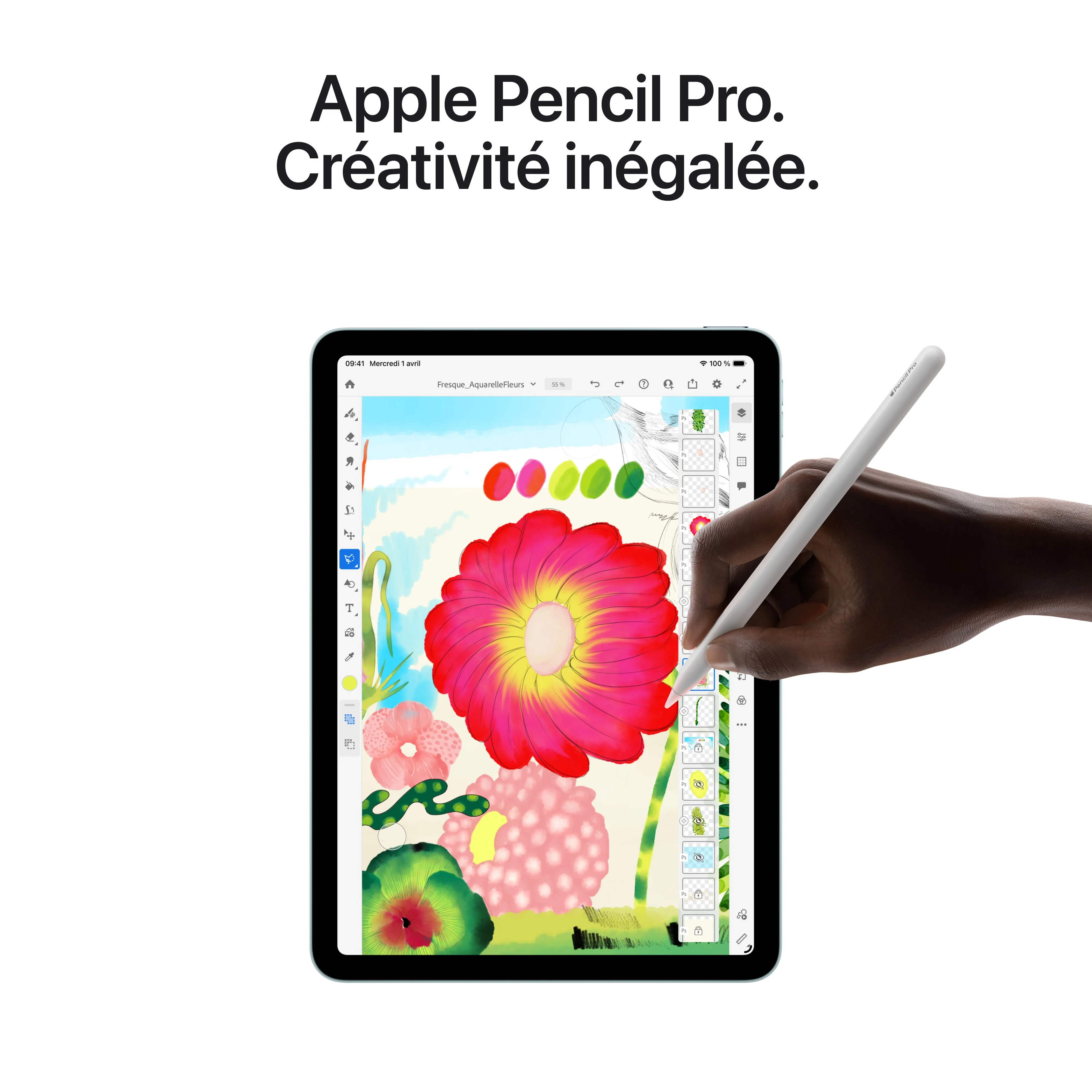 iPad Air 13 pouces Wi-Fi 128 Go - Gris sidéral (M4) - Image 6