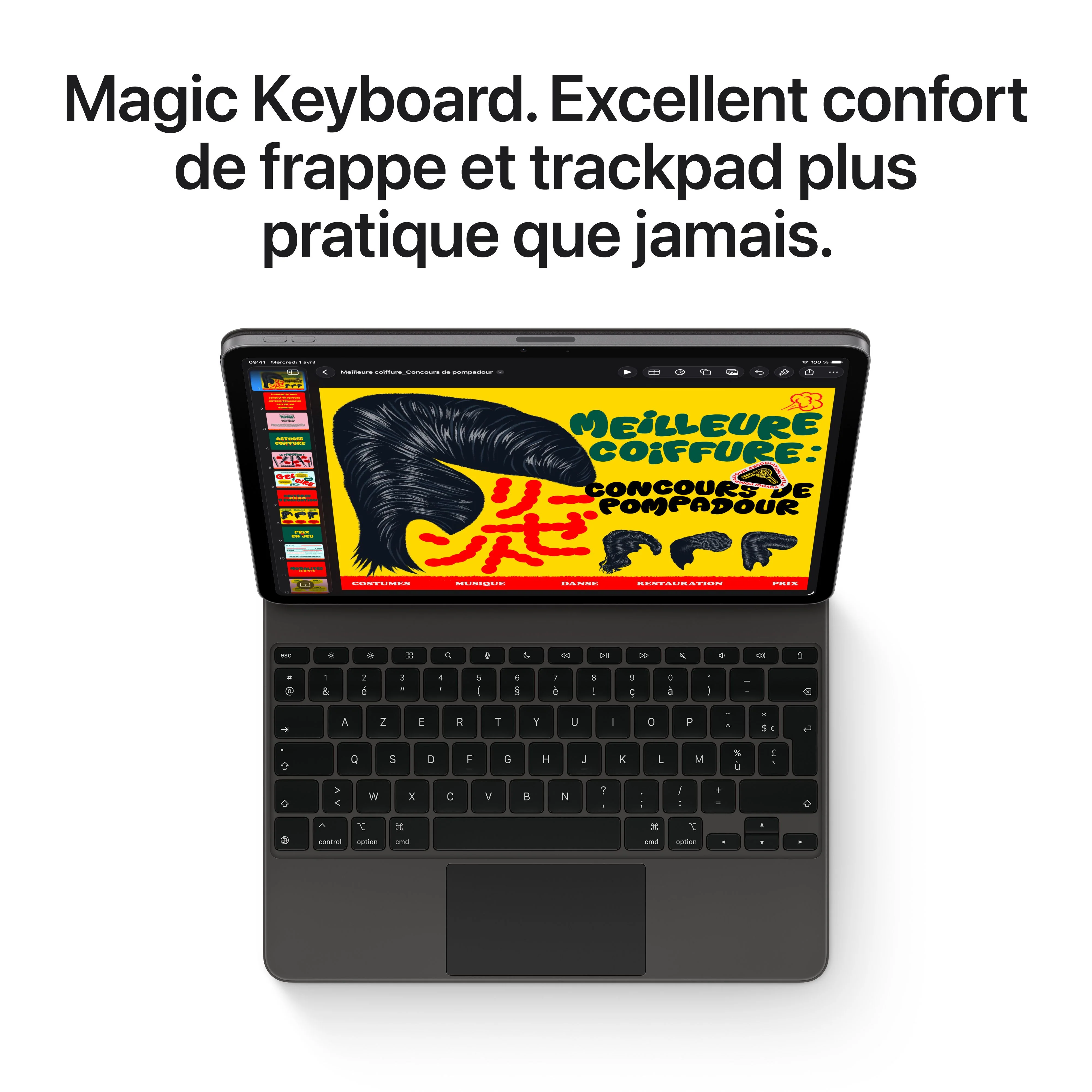 iPad Air 13 pouces Wi-Fi 256 Go - Gris sidéral (M4) - Image 7