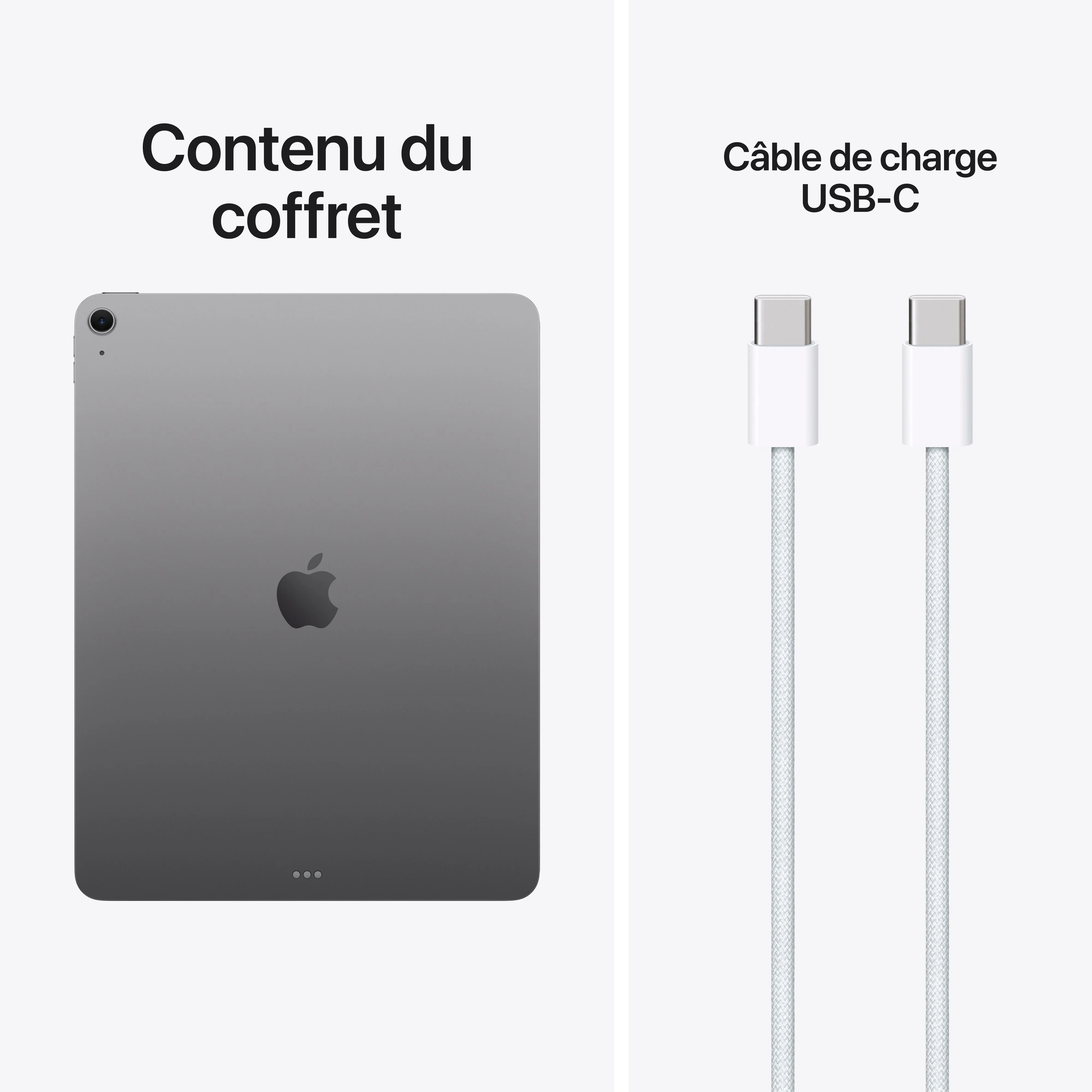 iPad Air 13 pouces Wi-Fi 512 Go - Gris sidéral (M4) - Image 10