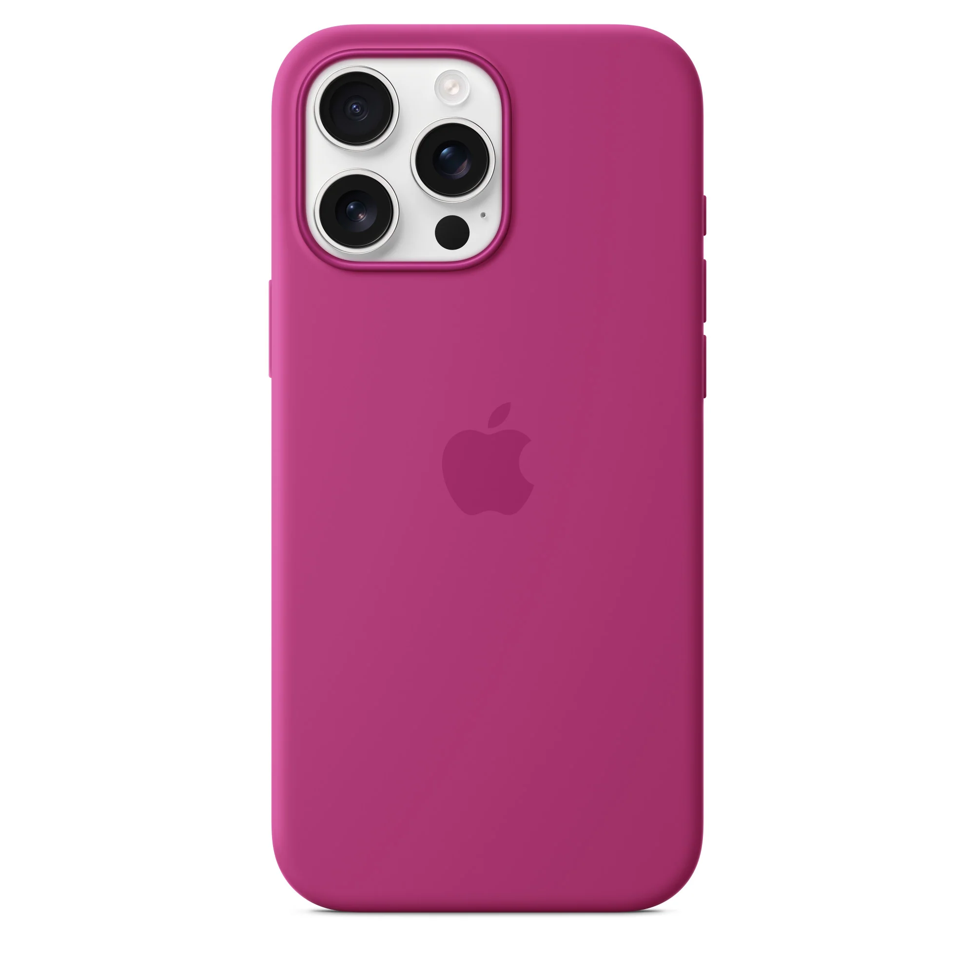 iPhone 16 Pro Max Coque en Silicone avec MagSafe • Fuchsia - Image 3