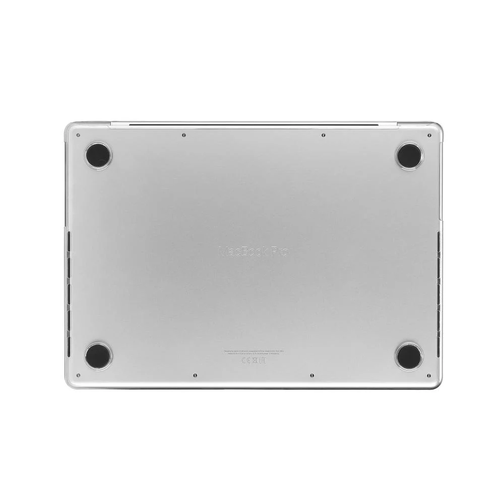 Lineheart Shell Glossy Coque pour MacBook Pro 16" M1/M2/M3/M4 • Transparent - Image 4