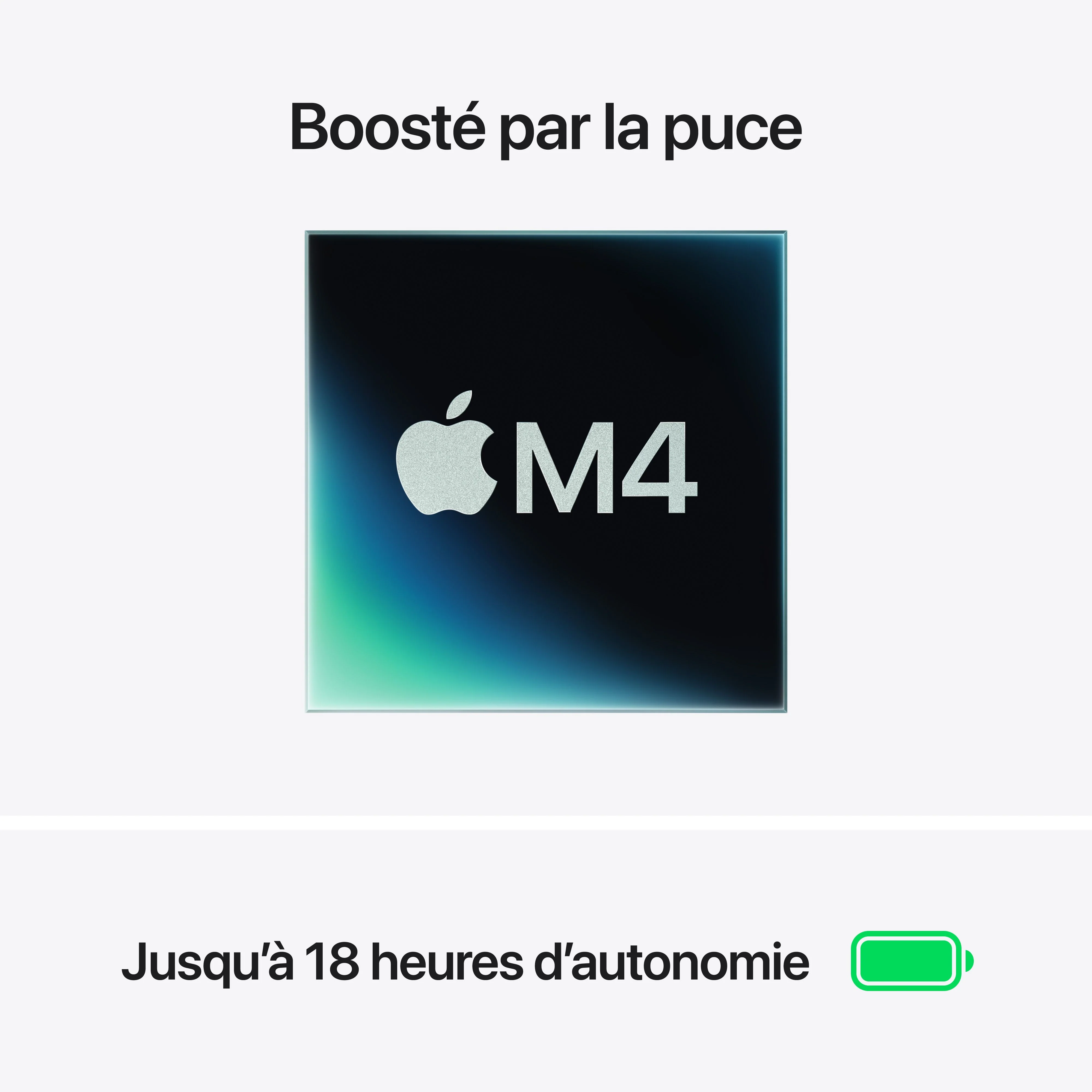 MacBook Air 13 pouces: Puce Apple M4 avec CPU 10 cœurs et GPU 8 cœurs, 256 Go SSD - Lumière stellaire - Image 4