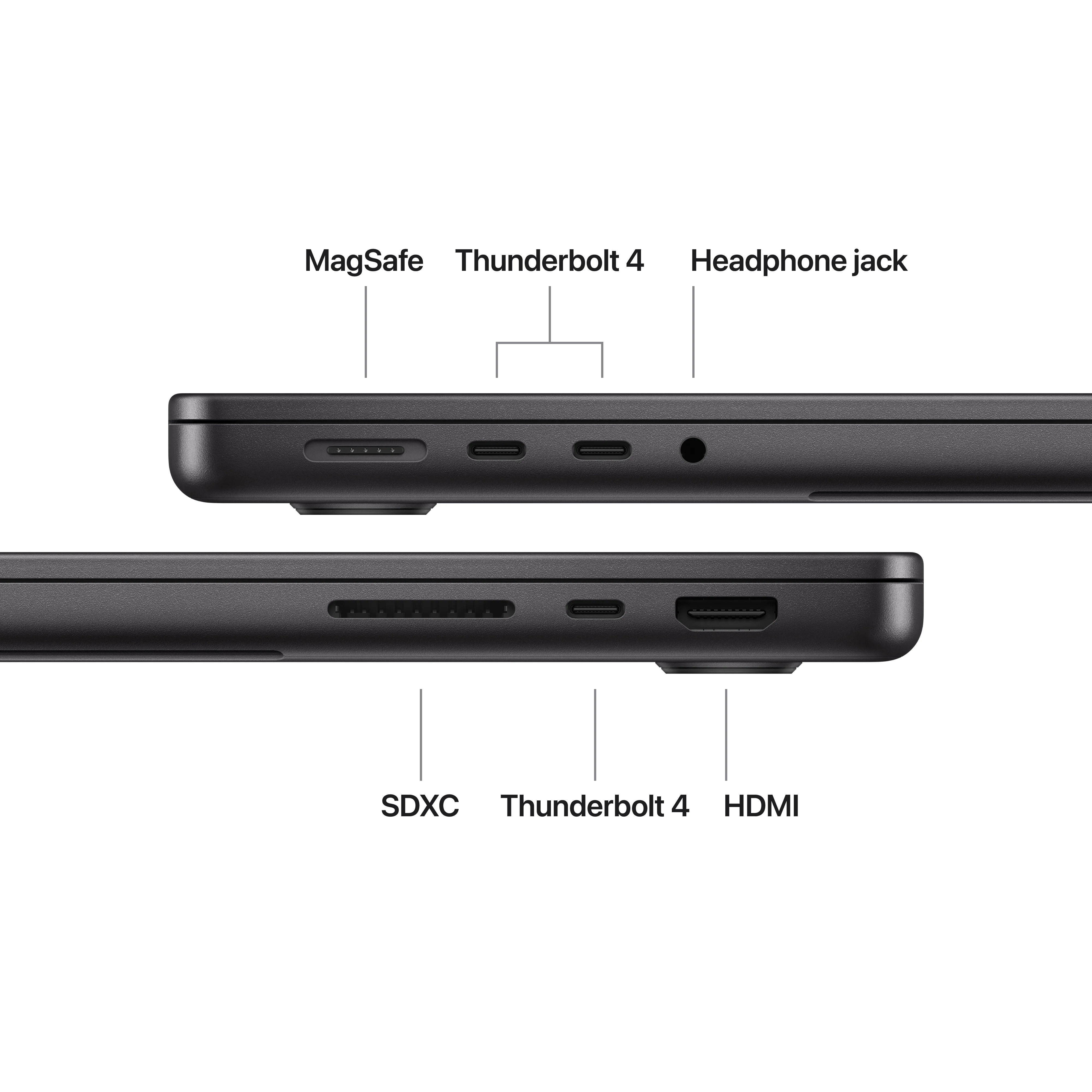 MacBook Pro 14" M5 10C/32GB/512GB/GPU10C • Français • Noir Sidéral - Image 7
