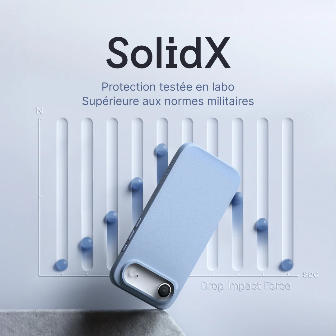 Rhinoshield Coque SolidX pour iPhone 17 Pro Max • Blanc - Image 6